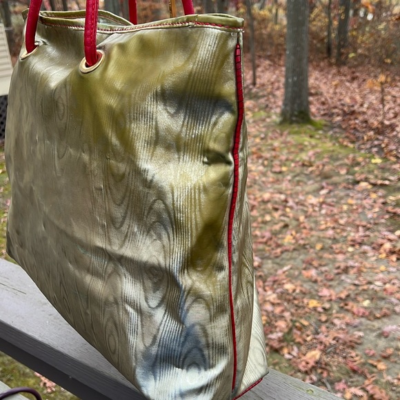 Loewe Gold Tote  w. COA Colorful Anagram - color loss  - with COA - Picture 6 of 17